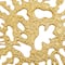 Set of 3 Gold Aluminum Modern Wall Decor, 25" x 25" x 3"